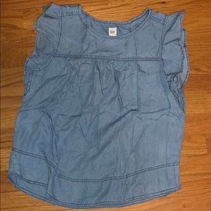 Gap chambray top